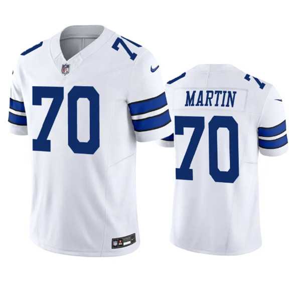 Men & Women & Youth Dallas Cowboys #70 Zack Martin White 2023 F.U.S.E. Limited Stitched Football Jersey